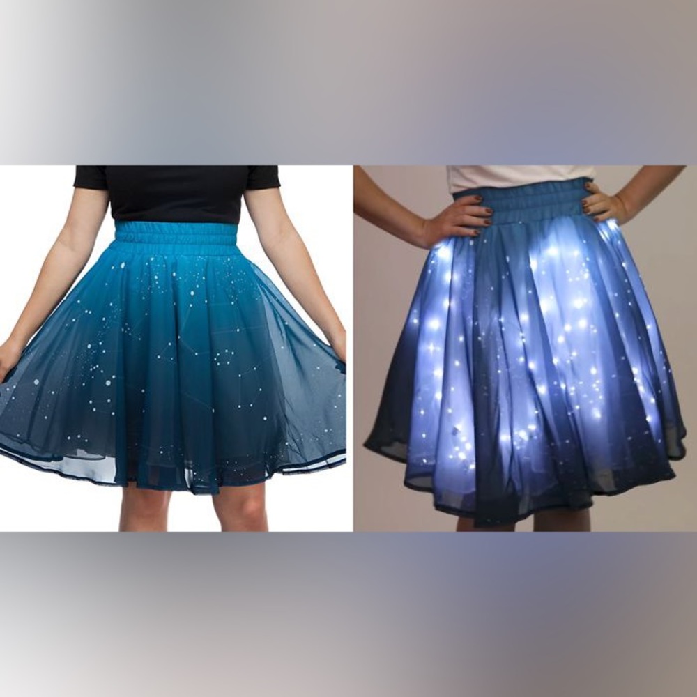 ThinkGeek LIGHT UP Stars skirt